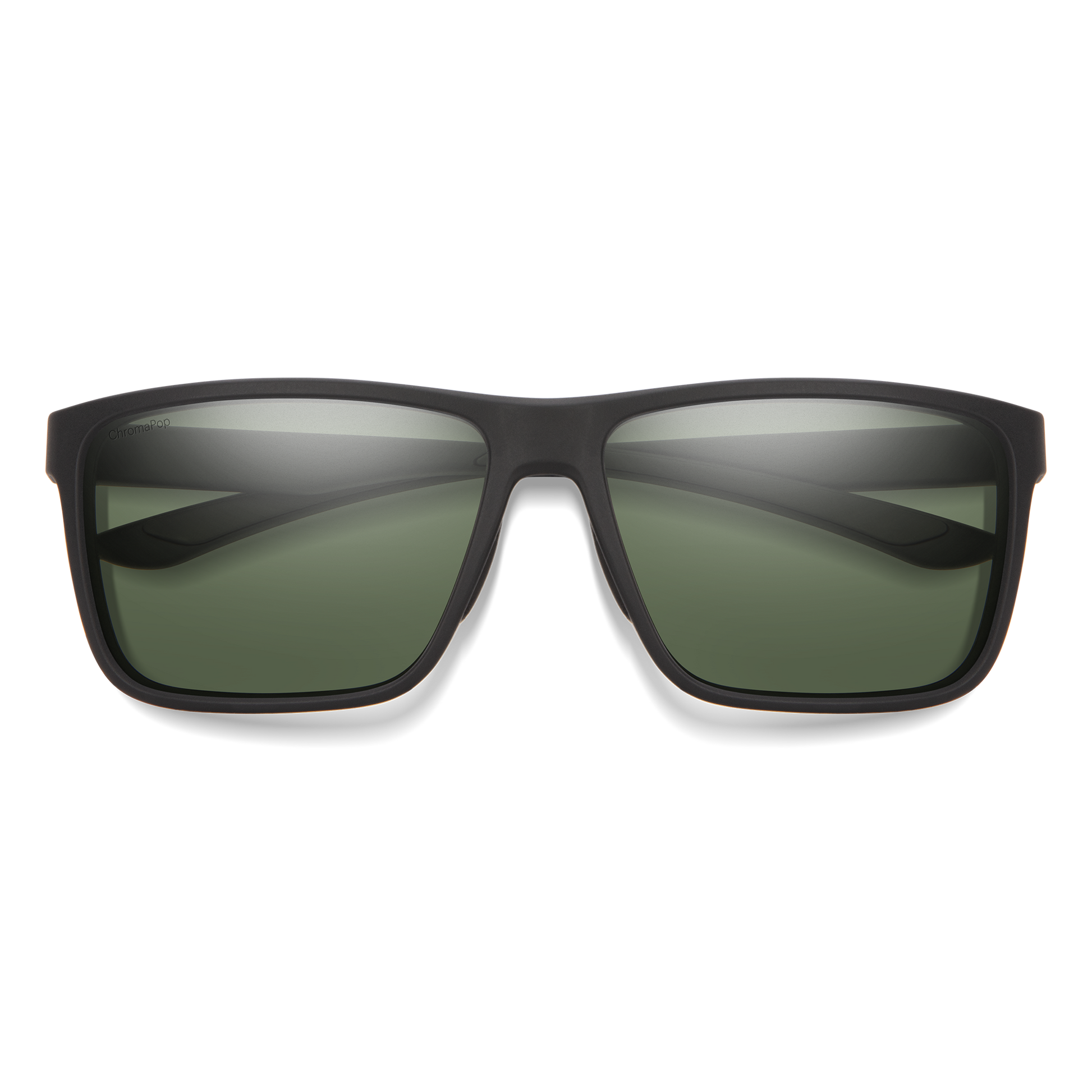 Riptide, Sunglasses + Matte Black | ChromaPop Glass Polarized Blue Mirror