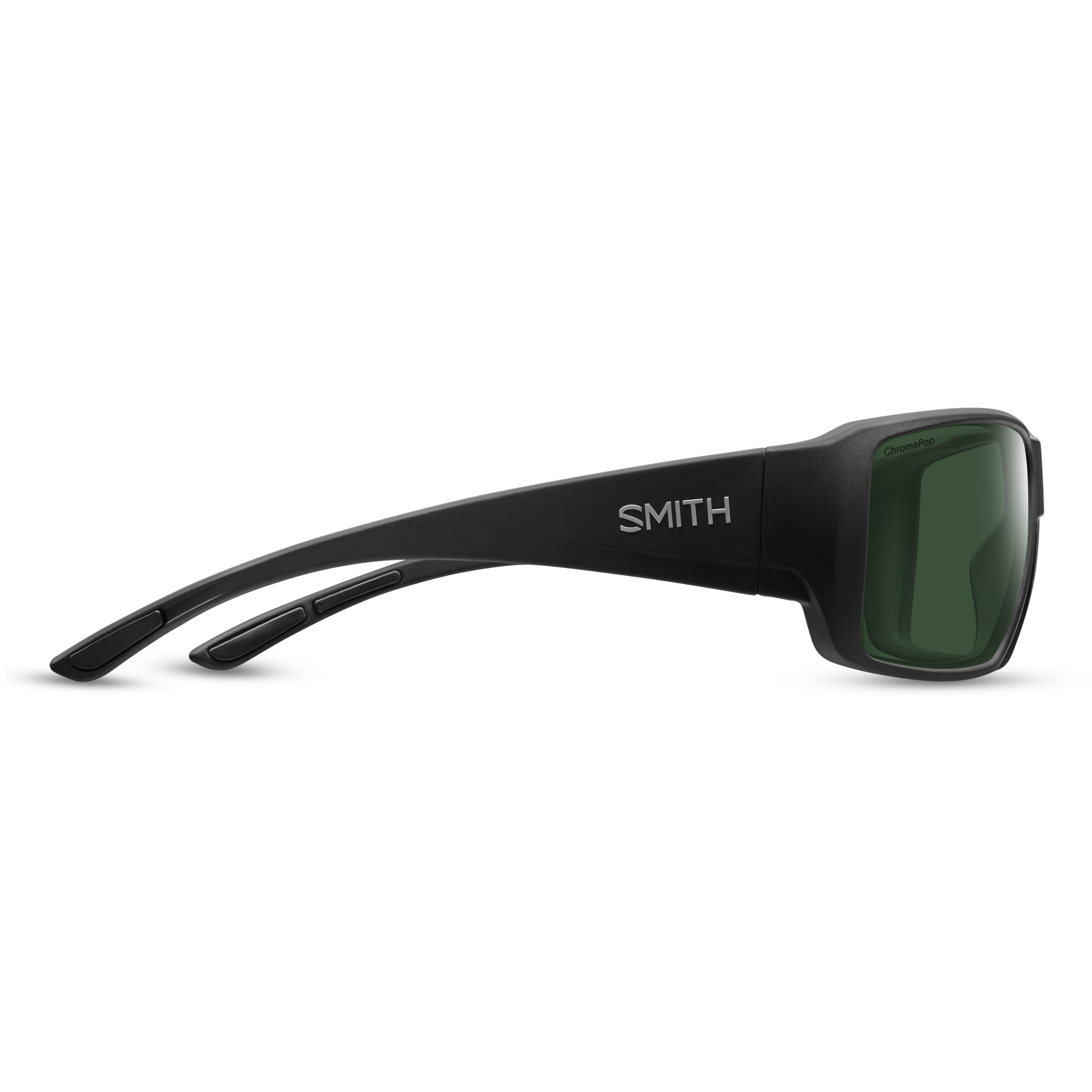 Guide's Choice RX, Prescription + Matte Black + ChromaPop Polarized Green Mirror
