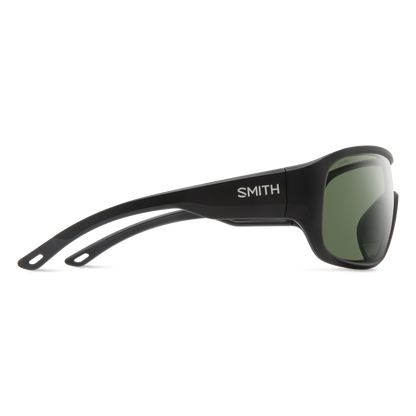 Spinner - Sale, Matte Black | ChromaPop Polarized Gray Green