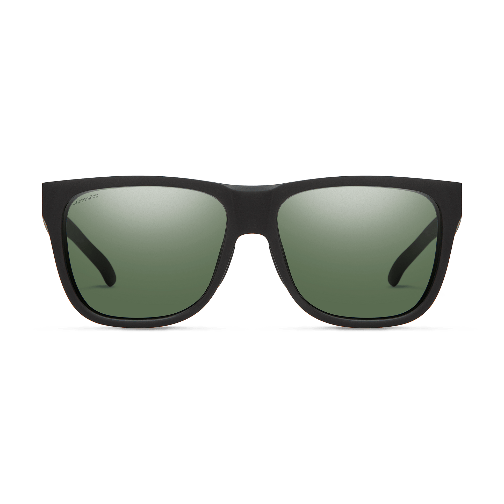 Lowdown 2 RX, Prescription + Matte Black + ChromaPop Polarized Green Mirror