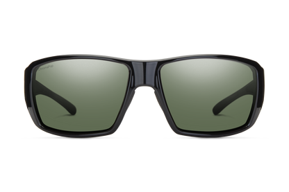 Guide's Choice RX, Prescription + Matte Black + ChromaPop Polarized Green Mirror