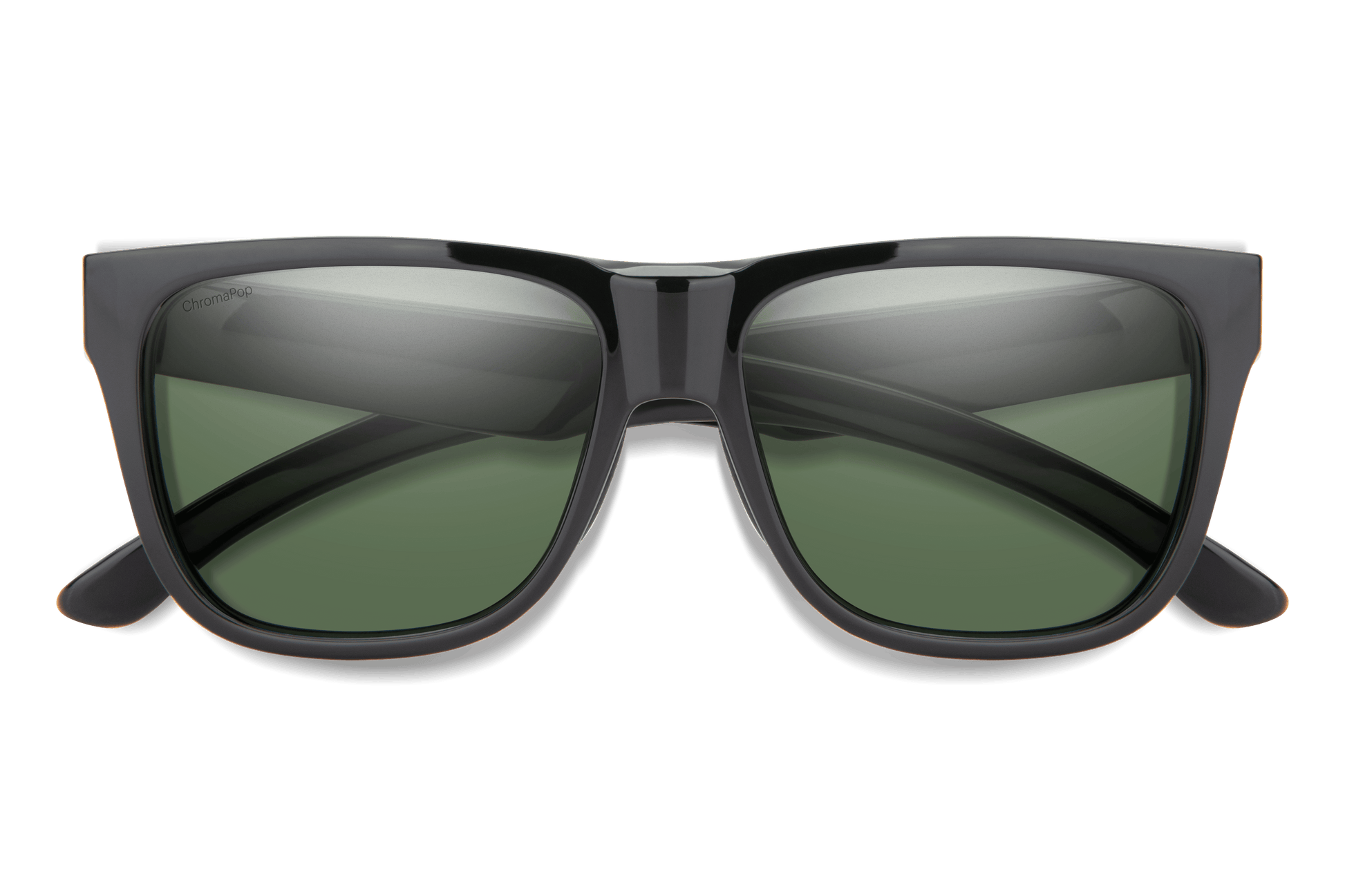Lowdown 2 RX, Prescription + Matte Black + ChromaPop Polarized Green Mirror