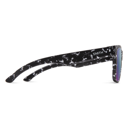 Lowdown 2, Sunglasses + Matte Black | ChromaPop Glass Polarized Blue Mirror