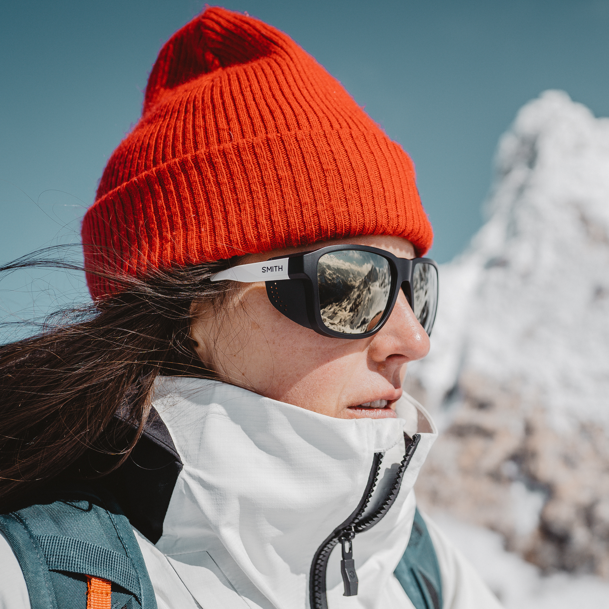 Embark, White | ChromaPop Polarized Platinum Mirror