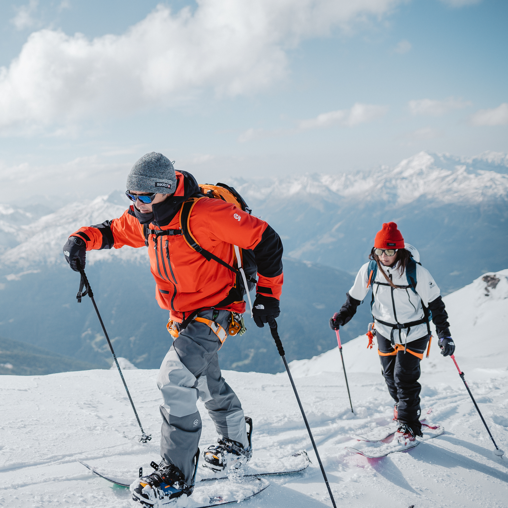 Embark, Sunglasses + Matte Black | ChromaPop Glacier Photochromic Copper Blue Mirror