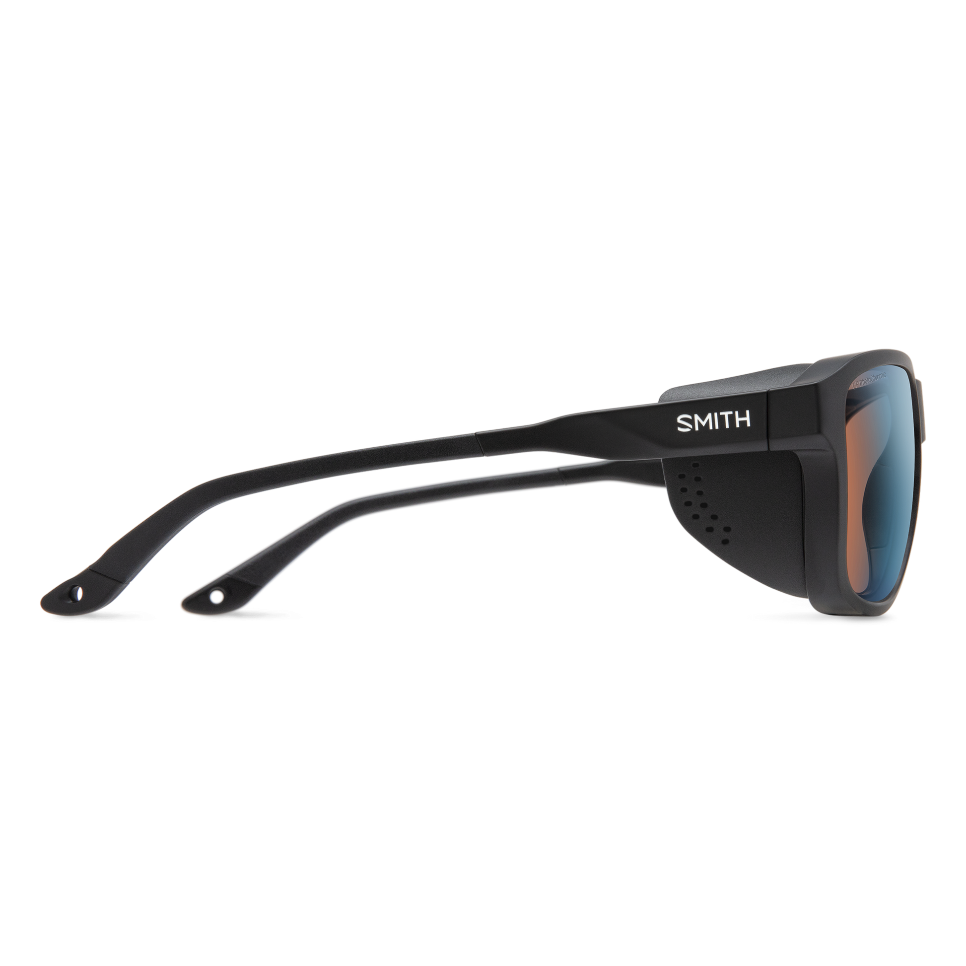 Embark, Sunglasses + Matte Black | ChromaPop Polarized Blue Mirror