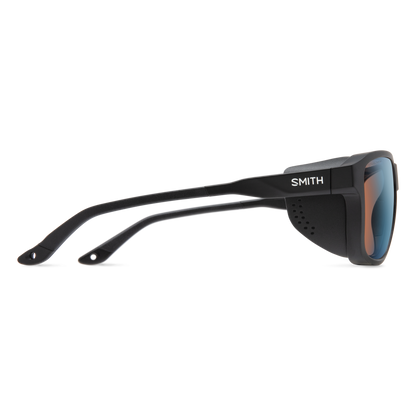 Embark, Sunglasses + Matte Black | ChromaPop Polarized Blue Mirror