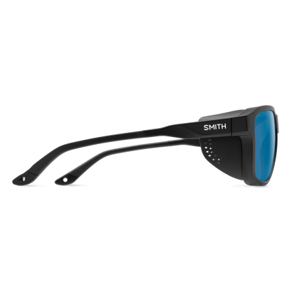 Embark, Sunglasses + Matte Black | ChromaPop Glacier Photochromic Copper Blue Mirror