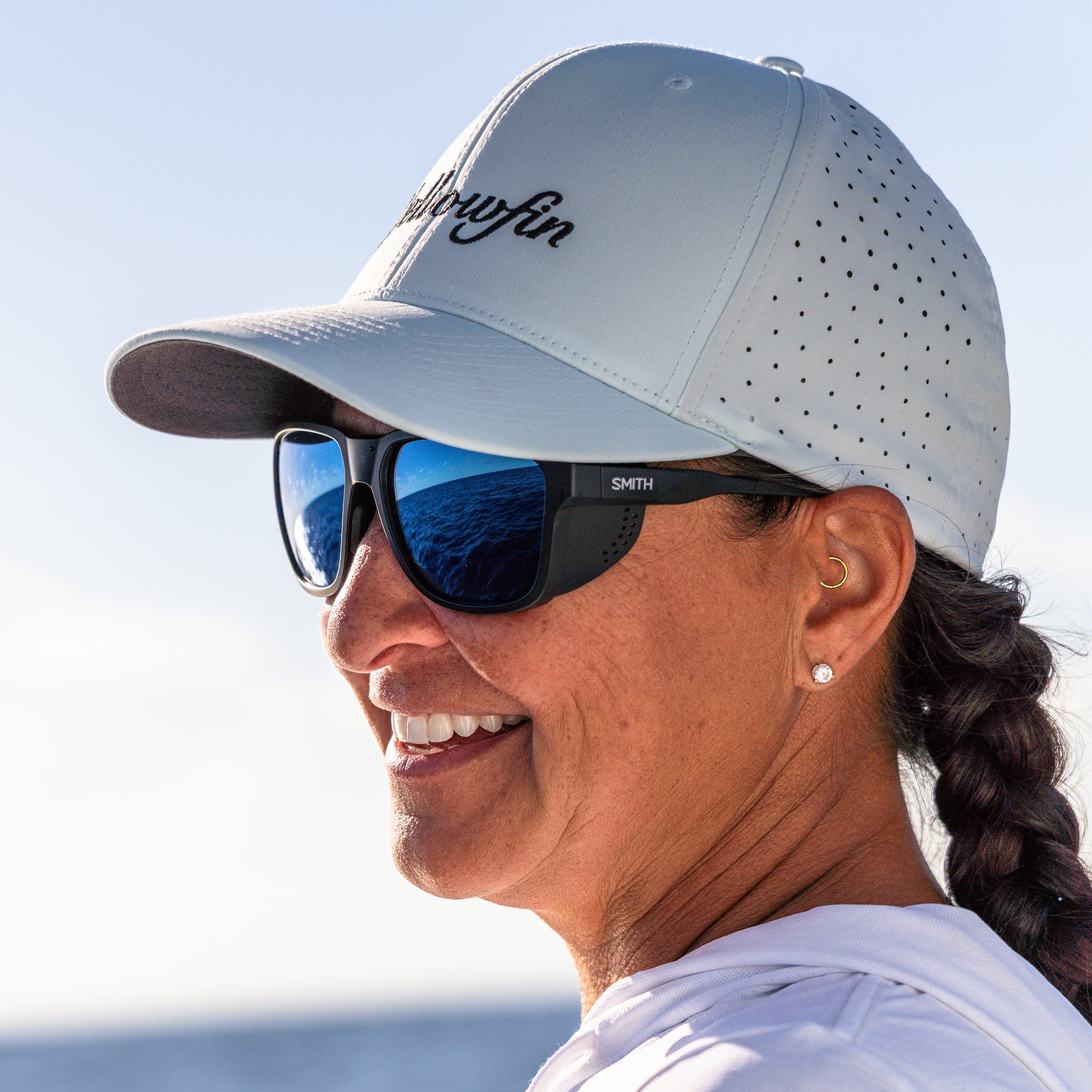 Embark, Sunglasses + Matte Black | ChromaPop Glacier Photochromic Copper Blue Mirror