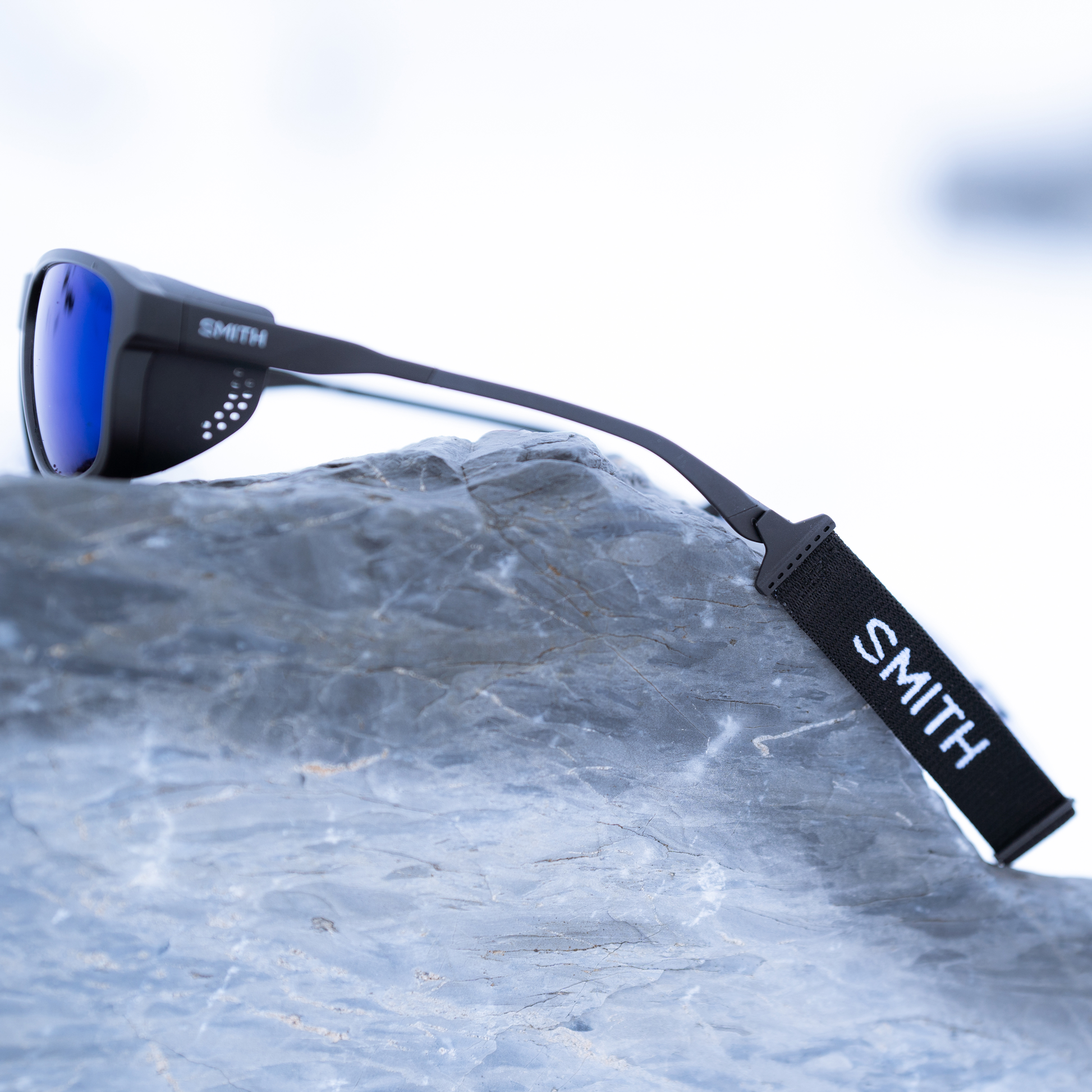 Embark, Sunglasses + Matte Black | ChromaPop Glacier Photochromic Copper Blue Mirror