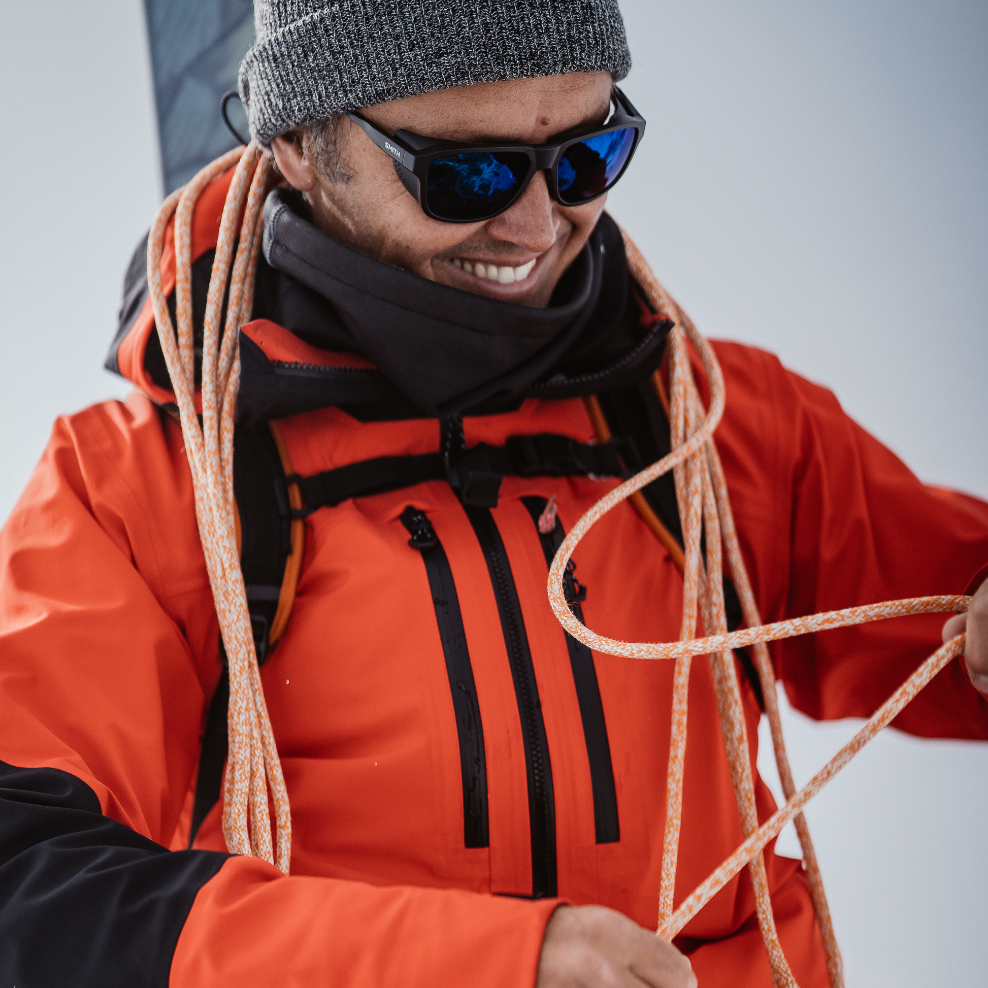 Embark, Sunglasses + Matte Black | ChromaPop Glacier Photochromic Copper Blue Mirror