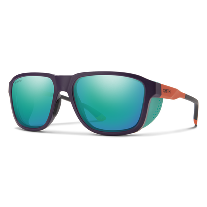 Embark, Sunglasses + Matte Black | ChromaPop Glacier Photochromic Copper Blue Mirror