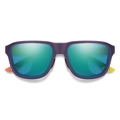 Embark, Sunglasses + Matte Black | ChromaPop Glacier Photochromic Copper Blue Mirror