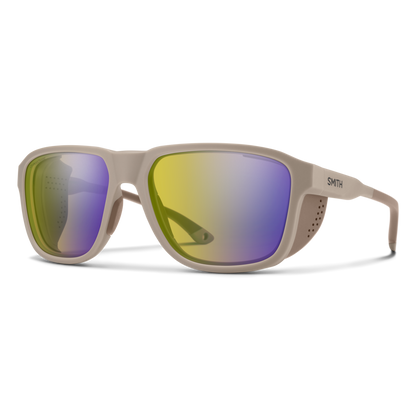 Embark, Sunglasses + Matte Black | ChromaPop Glacier Photochromic Copper Blue Mirror