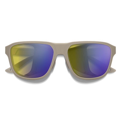 Embark, Sunglasses + Matte Black | ChromaPop Polarized Blue Mirror