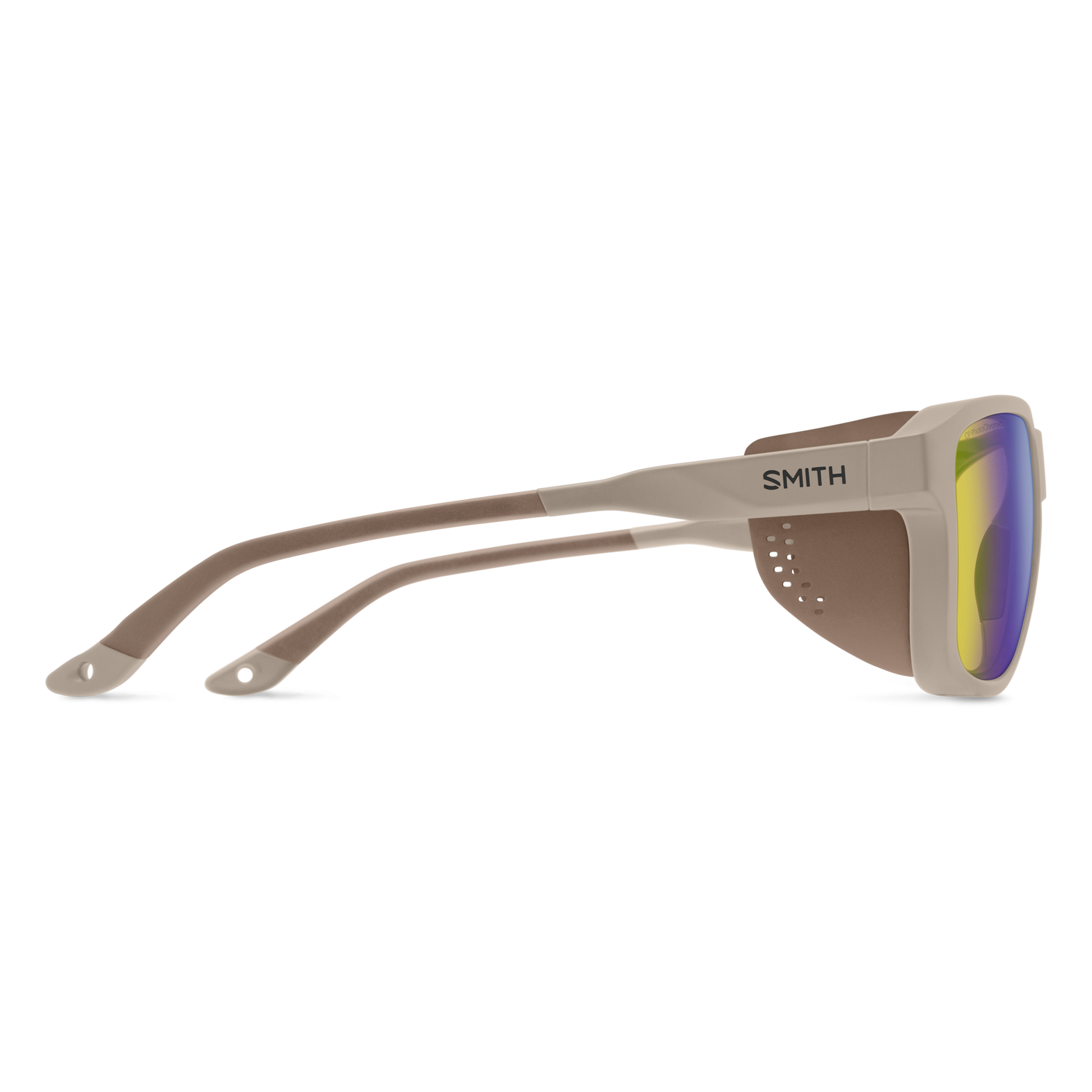 Embark, Sunglasses + Matte Black | ChromaPop Glacier Photochromic Copper Blue Mirror