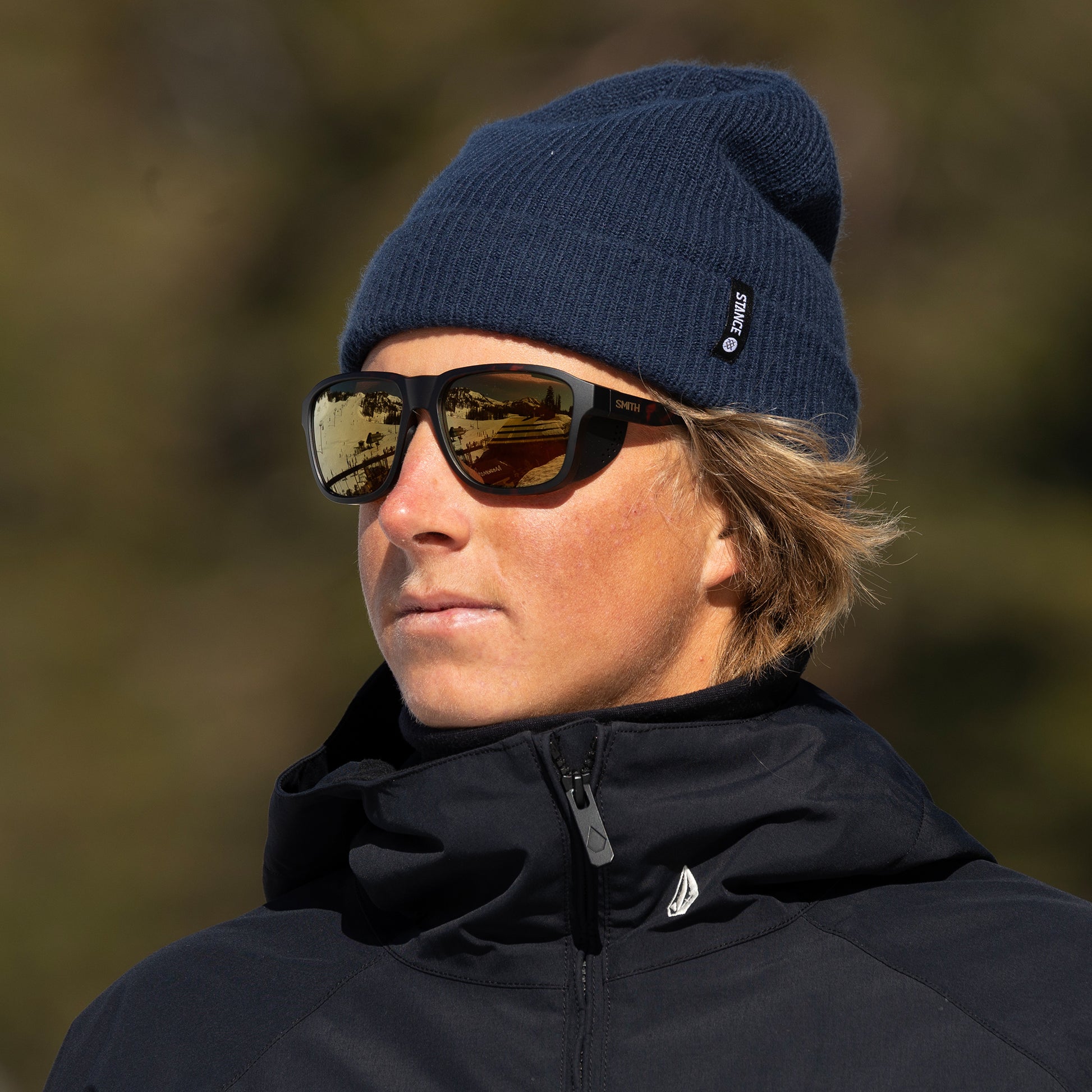 Embark, Sunglasses + Matte Summit | ChromaPop Glacier Photochromic Yellow Violet Mirror