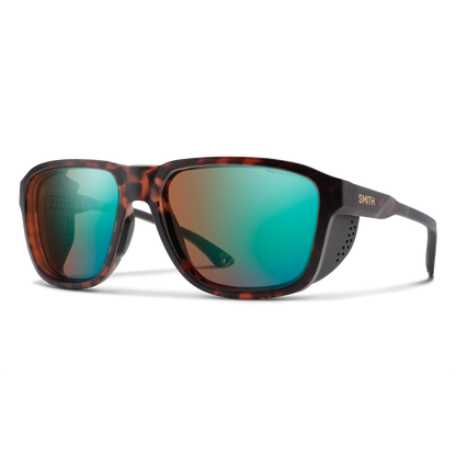 Embark, Sunglasses + Matte Black | ChromaPop Glacier Photochromic Copper Blue Mirror