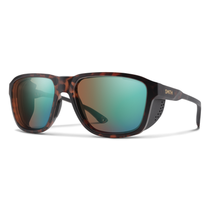 Embark, Sunglasses + Matte Black | ChromaPop Polarized Blue Mirror