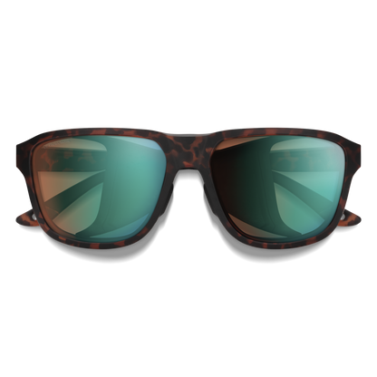 Embark, Sunglasses + Matte Black | ChromaPop Polarized Blue Mirror