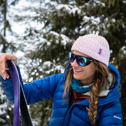 Embark, Sunglasses + Matte Summit | ChromaPop Glacier Photochromic Yellow Violet Mirror