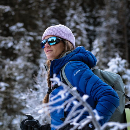 Embark, Sunglasses + Matte Summit | ChromaPop Glacier Photochromic Yellow Violet Mirror