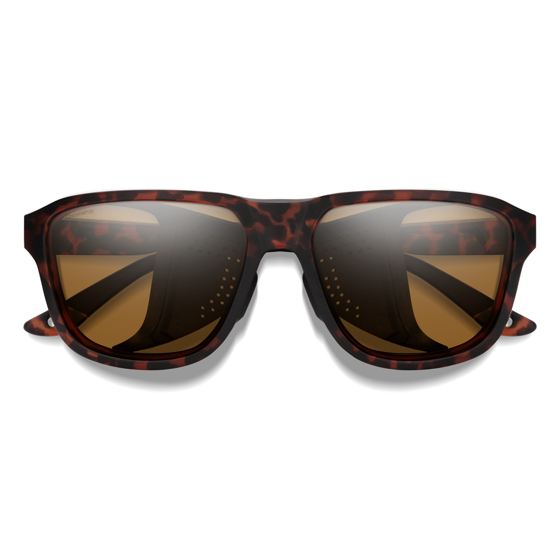Embark, Sunglasses + Matte Black | ChromaPop Glacier Photochromic Copper Blue Mirror