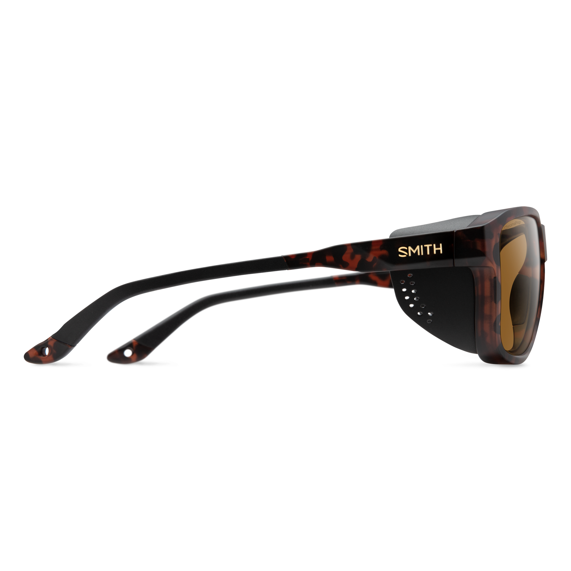 Embark, Sunglasses + Matte Black | ChromaPop Glacier Photochromic Copper Blue Mirror