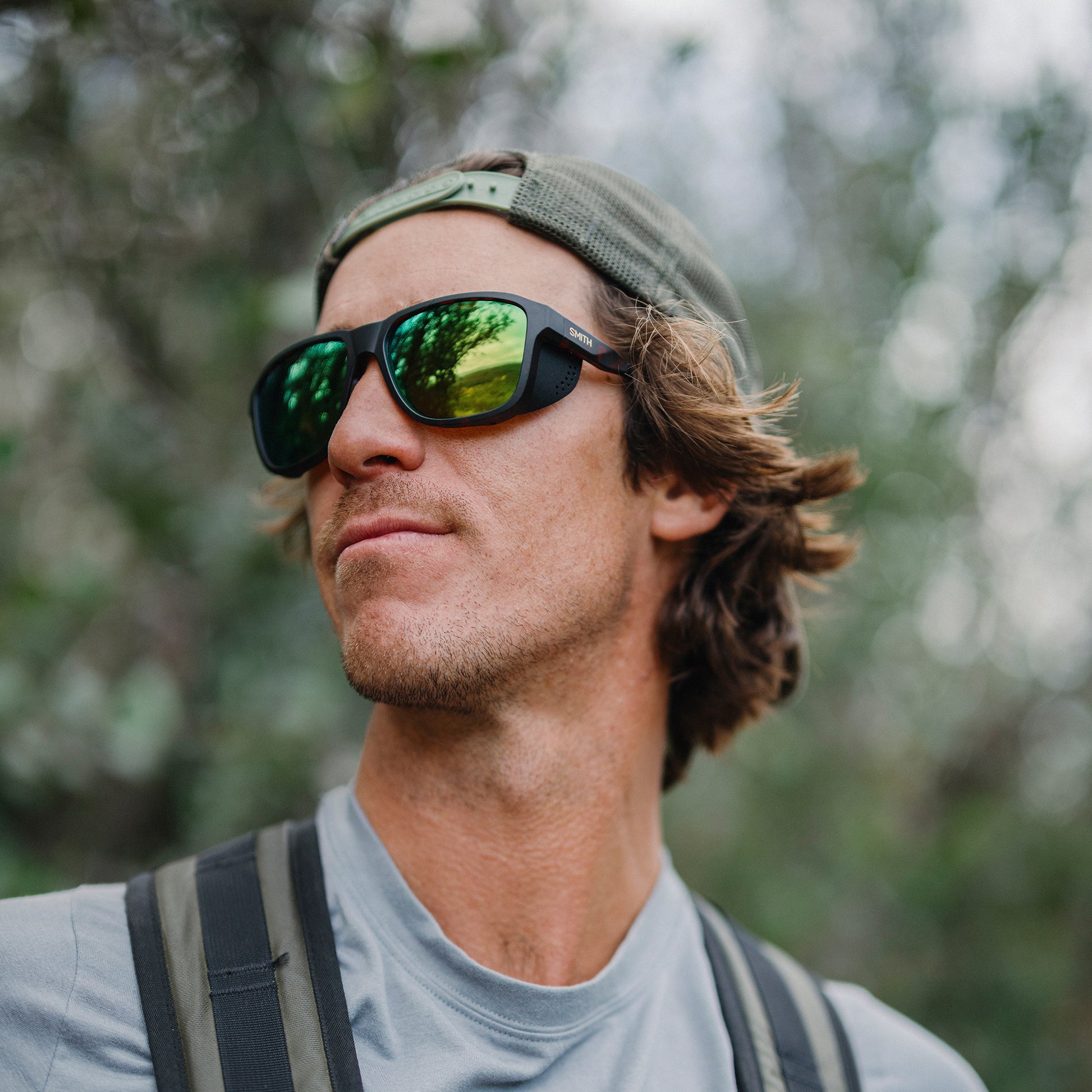 Embark, Sunglasses + Matte Summit | ChromaPop Glacier Photochromic Yellow Violet Mirror