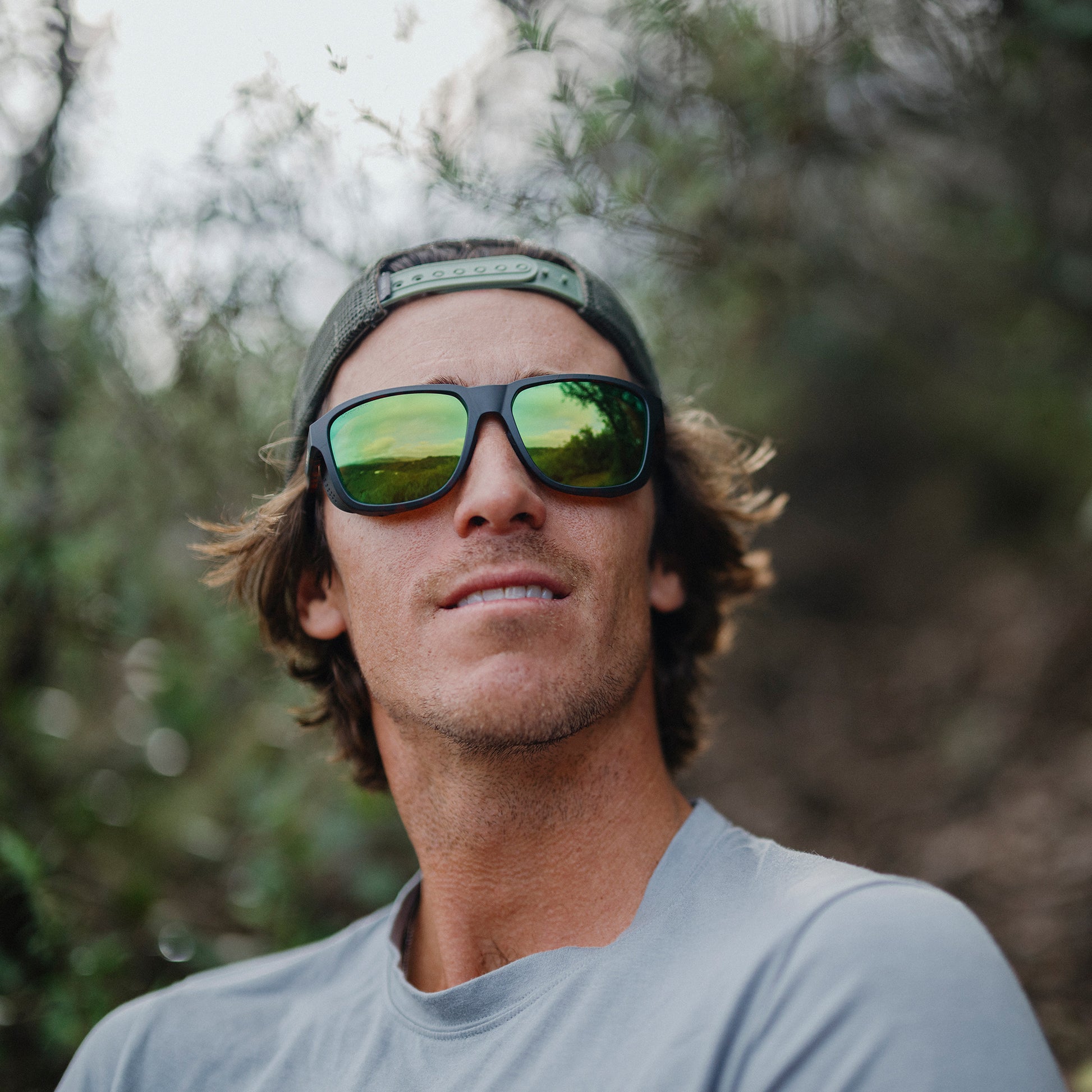 Embark, Sunglasses + Matte Summit | ChromaPop Glacier Photochromic Yellow Violet Mirror