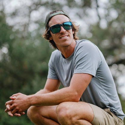 Emerge RX, Prescription + Matte Tortoise + ChromaPop Polarized Gray Green