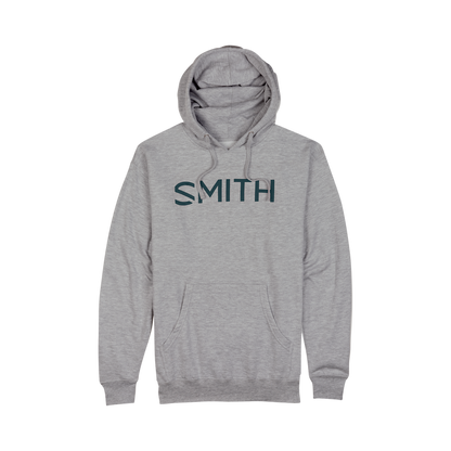 Essential Midweight Hoodie, Gray Heather + S