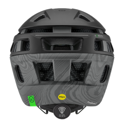 Forefront 2 Mips® Twiceme, Matte Black / Topo + M