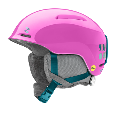 Glide Jr. Mips® - Past Season, Vivid Pink Hearts + YS
