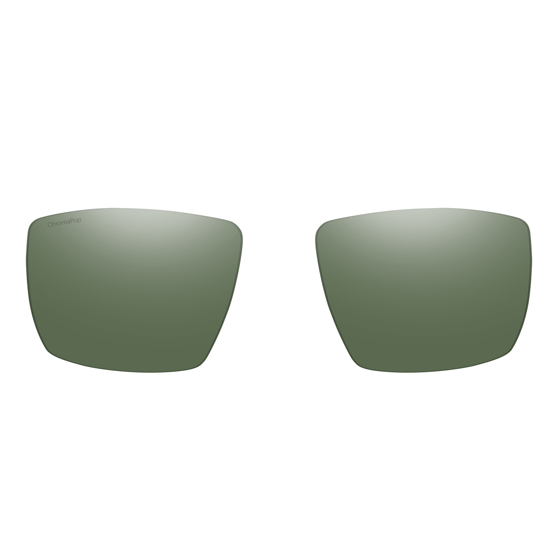 Verres de remplacement pour lunettes de soleil Guide's Choice, ChromaPop Polarized Gray Green