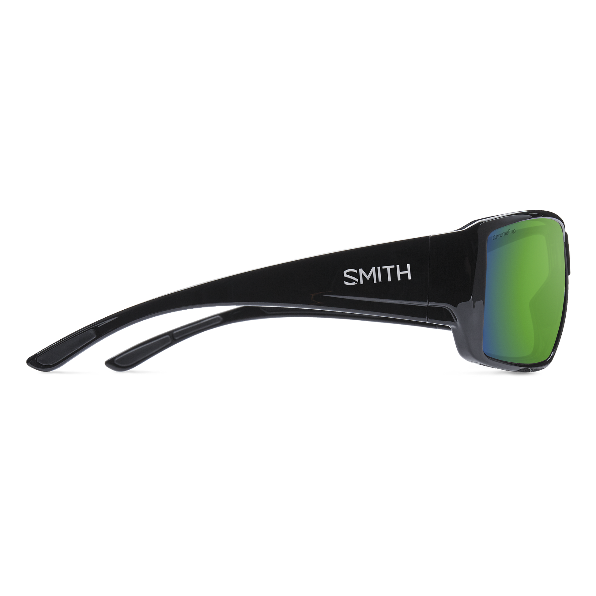 Guide's Choice RX, Prescription + Matte Black + ChromaPop Polarized Green Mirror