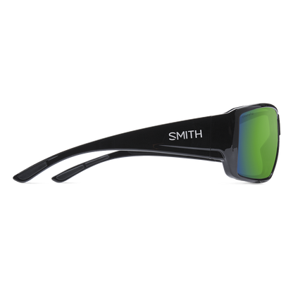 Guide's Choice RX, Prescription + Matte Black + ChromaPop Polarized Green Mirror