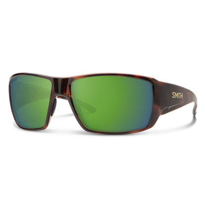 Guide's Choice RX, Prescription + Matte Black + ChromaPop Polarized Green Mirror