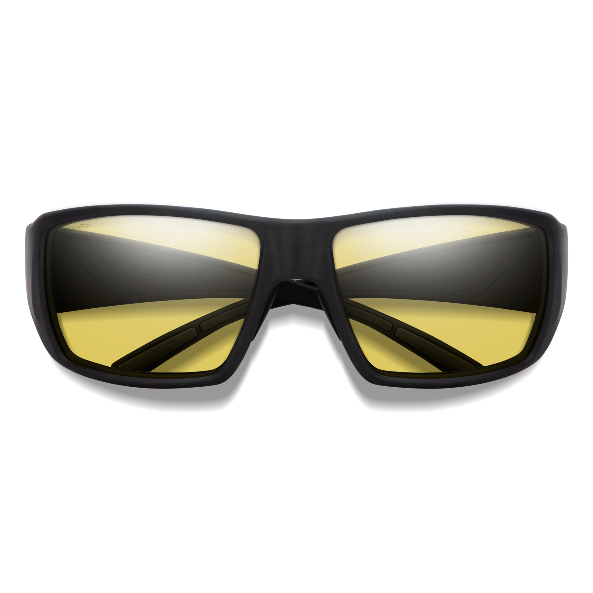 Guide's Choice RX, Prescription + Matte Black + ChromaPop Polarized Green Mirror
