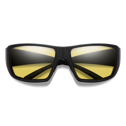 Guide's Choice RX, Prescription + Matte Black + ChromaPop Polarized Green Mirror