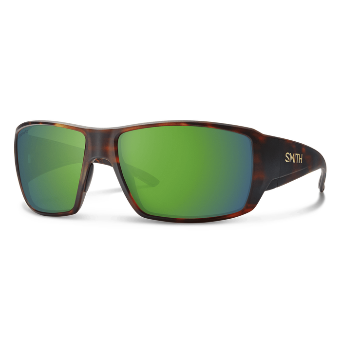 Guide's Choice RX, Prescription + Matte Black + ChromaPop Polarized Green Mirror