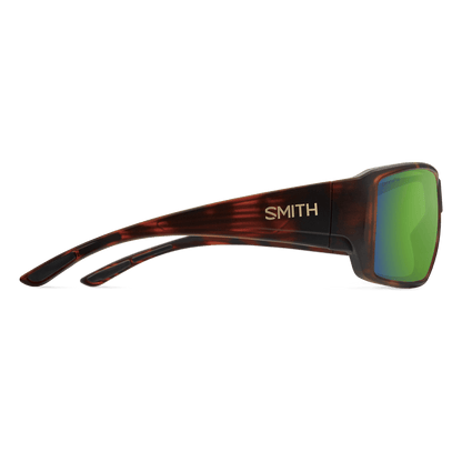 Guide's Choice RX, Prescription + Matte Black + ChromaPop Polarized Green Mirror