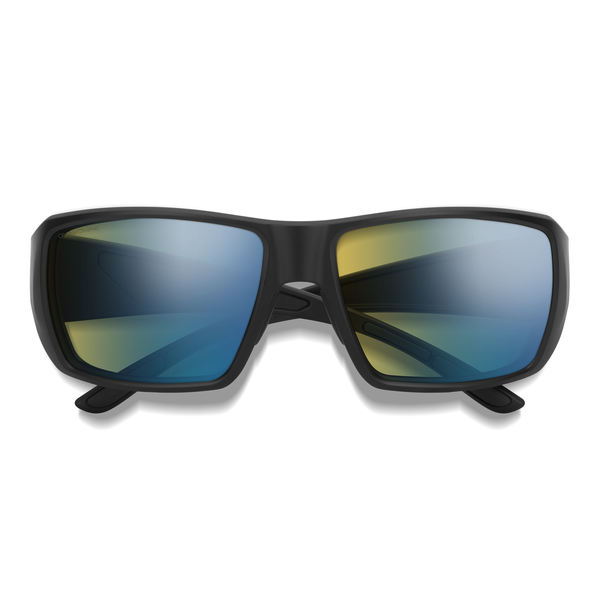 Guide's Choice S, Sunglasses + Matte Black | ChromaPop Glass Polarized Low Light Yellow