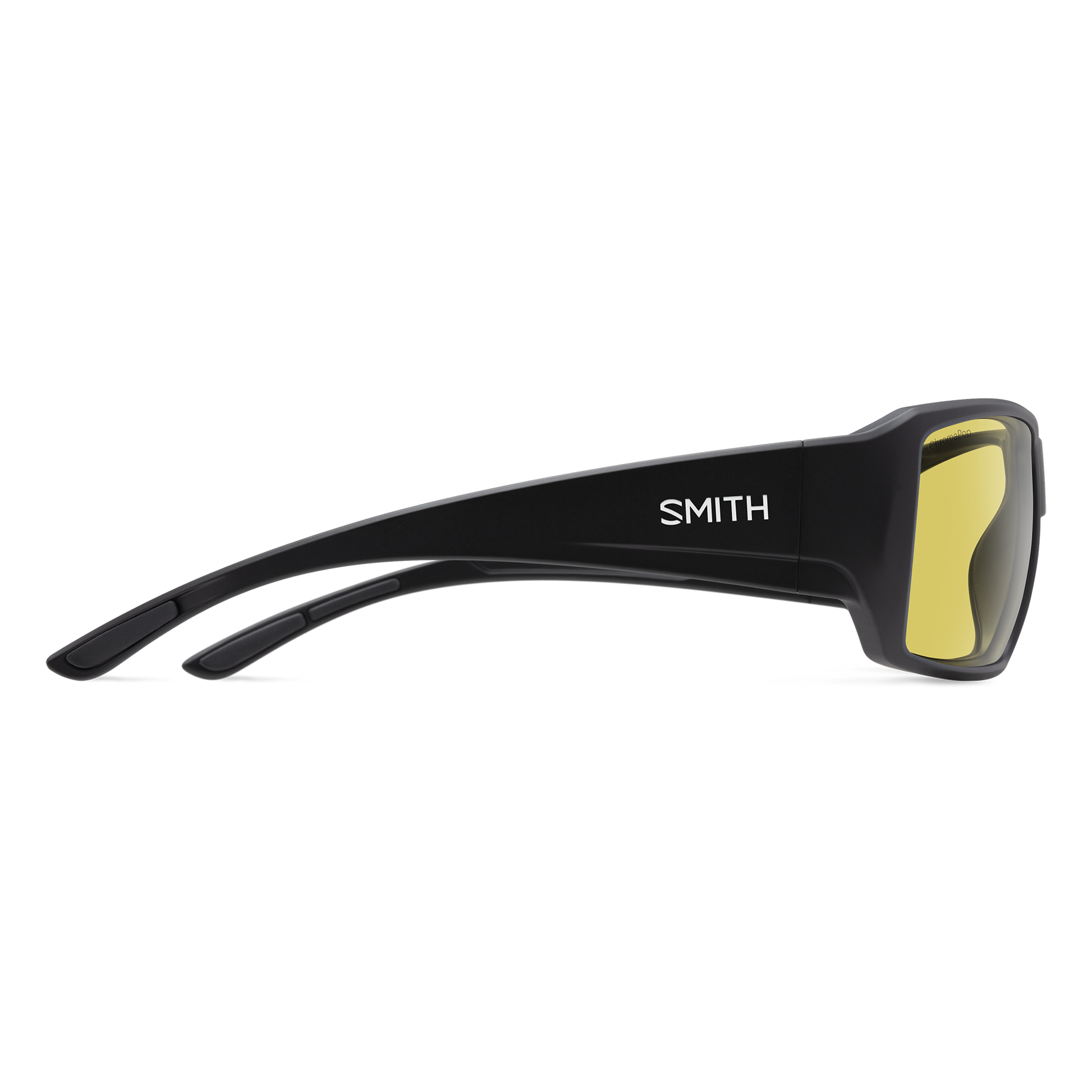 Guide's Choice S, Sunglasses + Matte Black | ChromaPop Glass Polarized Low Light Yellow