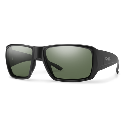 Guide's Choice S, Sunglasses + Matte Black | ChromaPop Glass Polarized Low Light Yellow