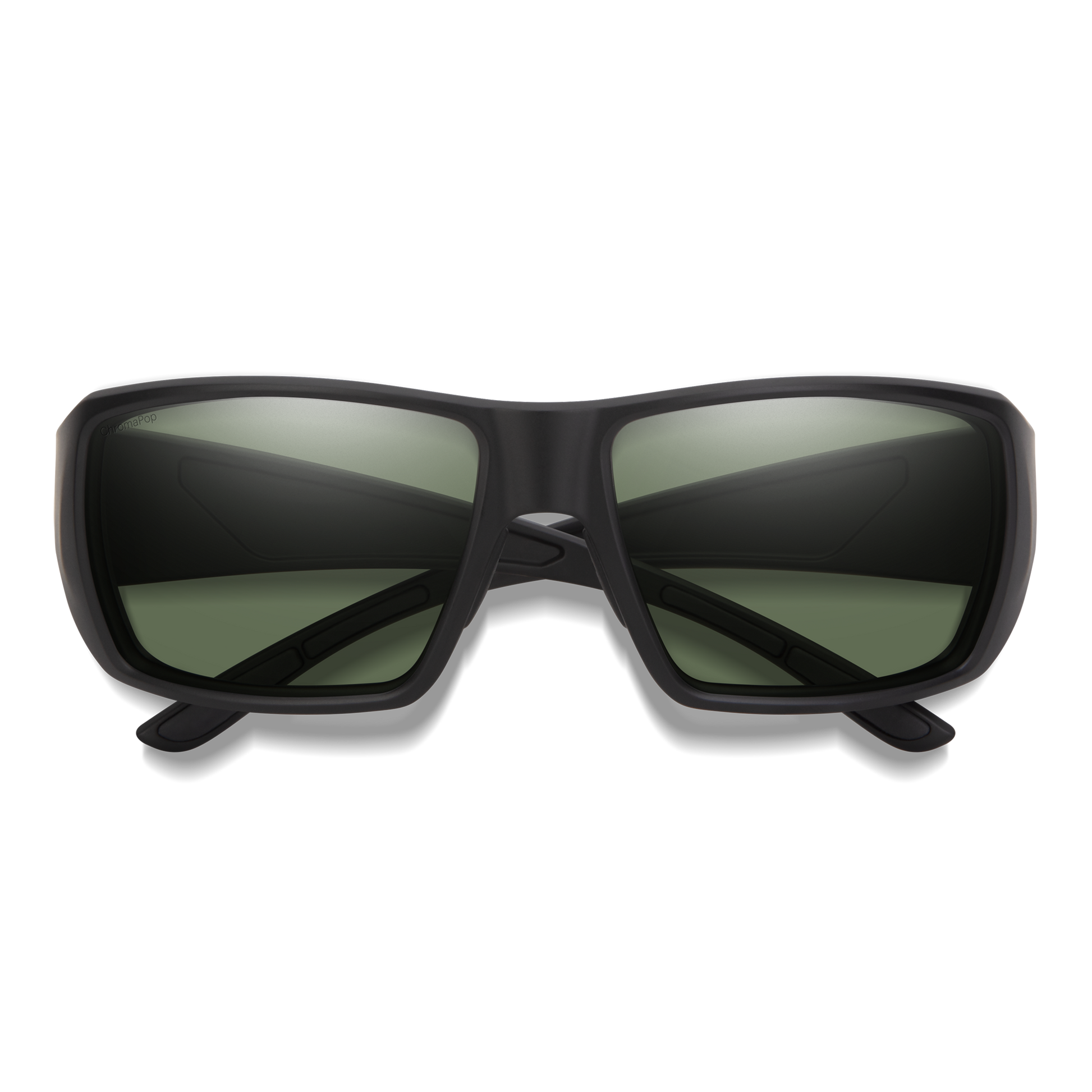 Guide's Choice S, Sunglasses + Matte Black | ChromaPop Glass Polarized Low Light Yellow