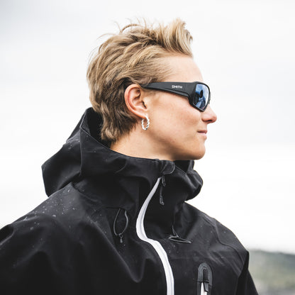 Guide's Choice S, Sunglasses + Matte Black | ChromaPop Glass Polarized Low Light Yellow
