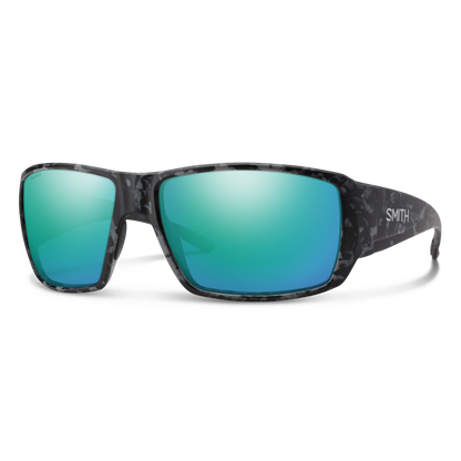Guide's Choice, Sunglasses + Matte Tortoise | ChromaPop Glass Polarchromic Brown Green Mirror