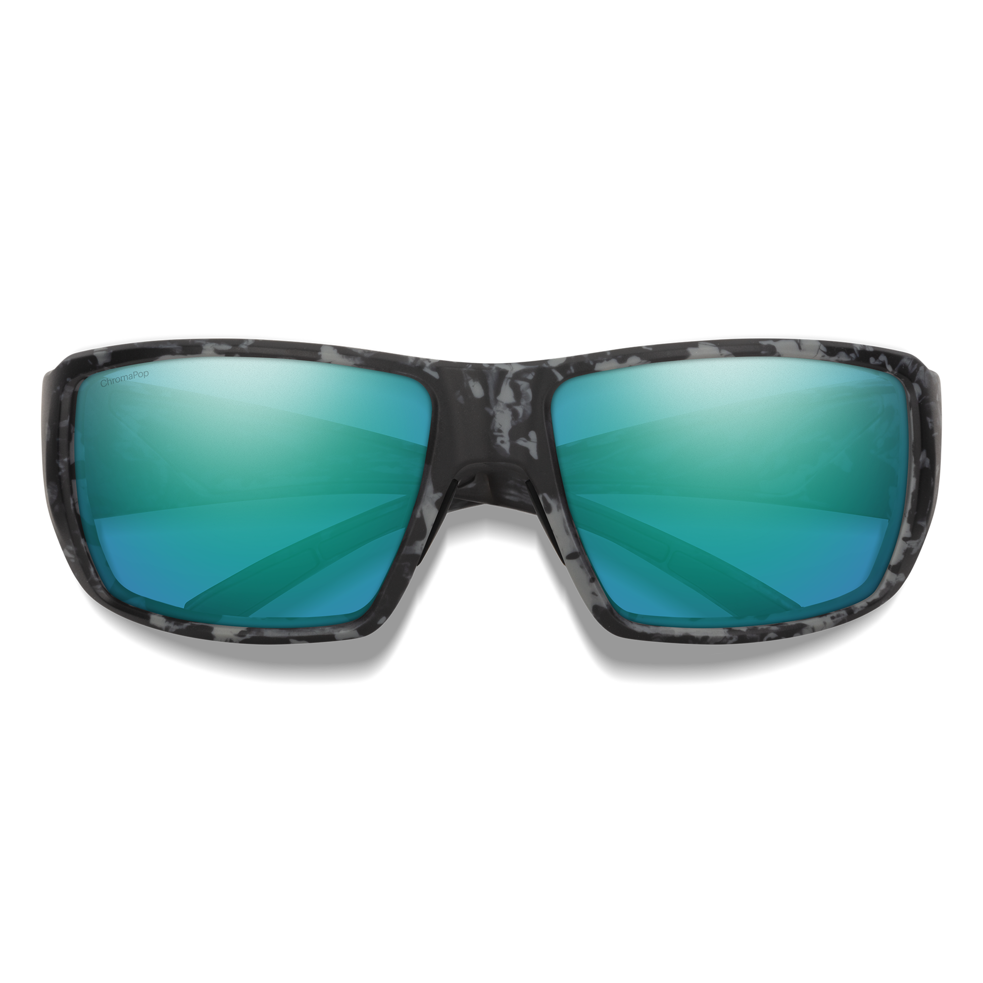 Guide's Choice, Sunglasses + Matte Tortoise | ChromaPop Glass Polarchromic Brown Green Mirror