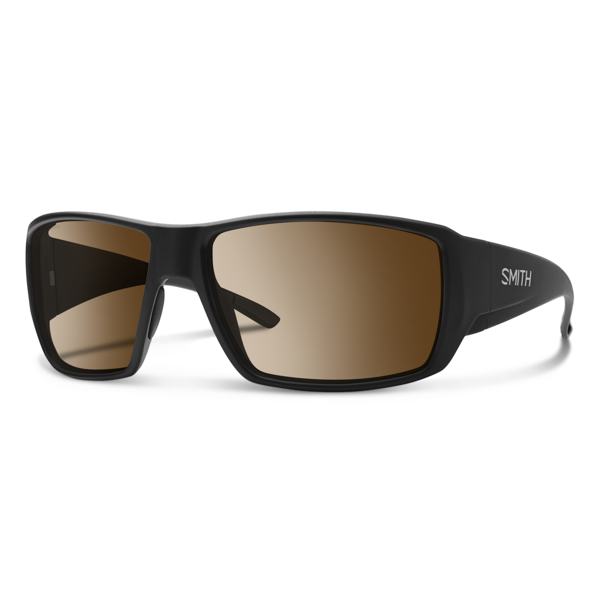 Guide's Choice, Sunglasses + Matte Black | ChromaPop Glass Polarchromic Rose Blue Mirror